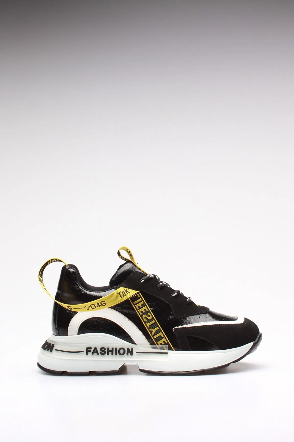 

Fashion Style women's Black Sports Sneaker Shoes