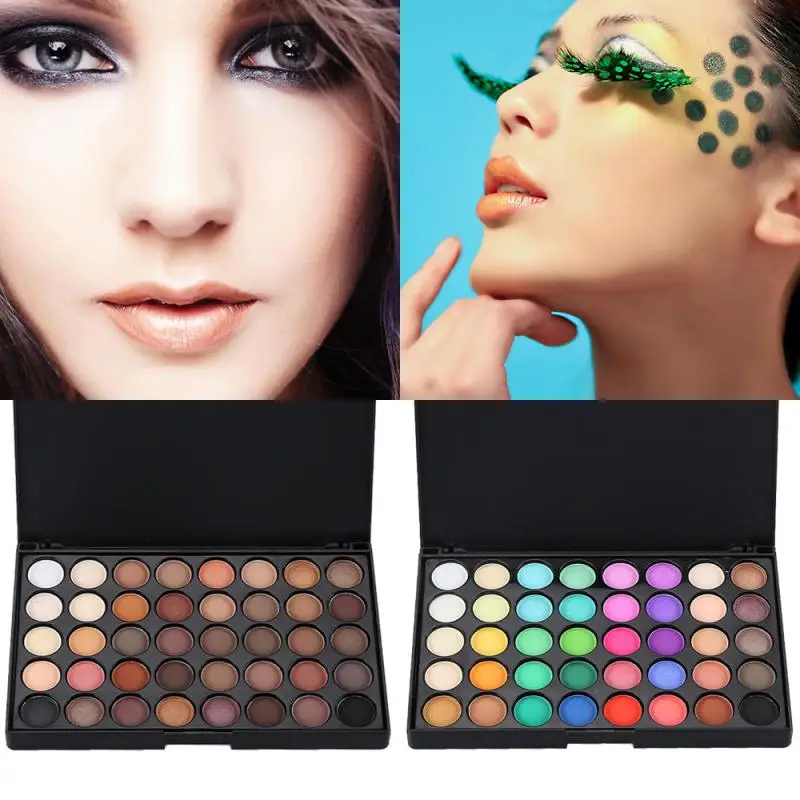 

40 Color Eyeshadow Palette Matte Eyeshadow Makeup Multiple Color Eye shadow Long-lasting Easy To Apply Eye Palette Cosmetics