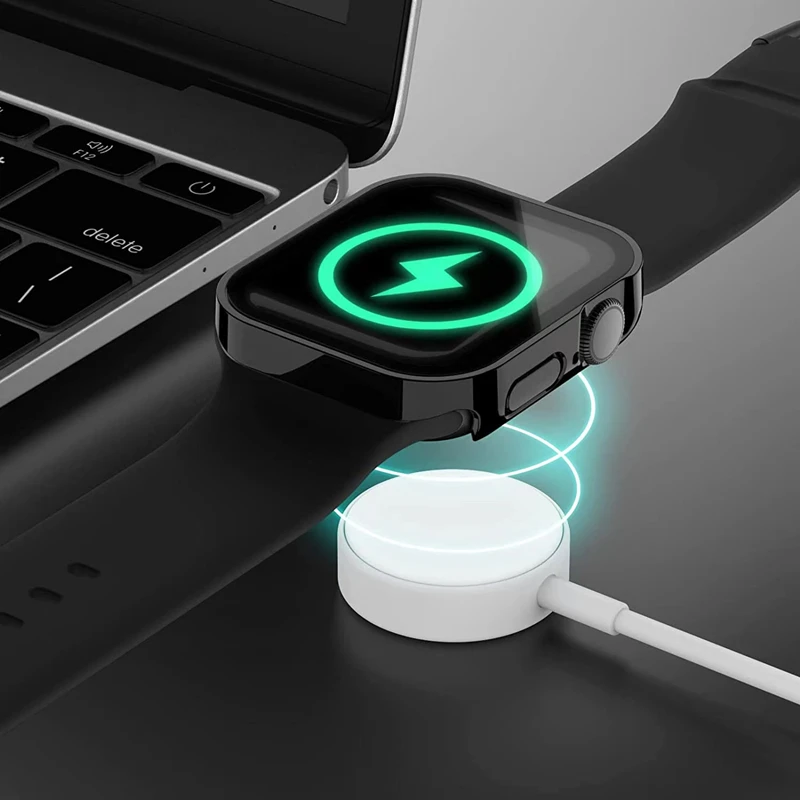 Фото Водонепроницаемый телефон для Apple Watch 7 8 9 45/41 мм, закаленное защитное стекло для iWatch series 5 SE 6 40/44 мм, Ultra1 2 49 мм, аксессуары №5