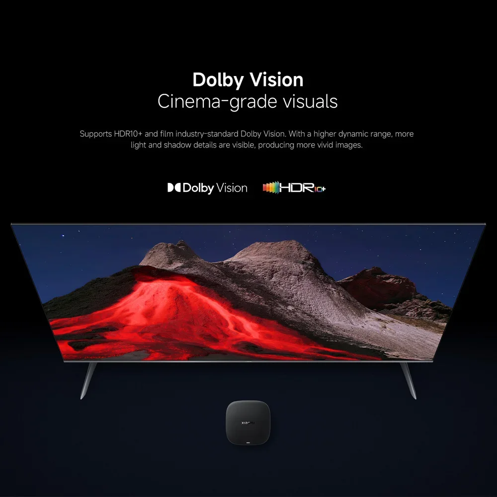 Глобальная версия Xiaomi TV Box S 3-го поколения 4K Ultra HD 2G 32G WiFi BT5.2 Google TV Cast Netflix Smart TV Box Медиаплеер (art.: 3920db6fb81ce) - 3920db6fb81ce