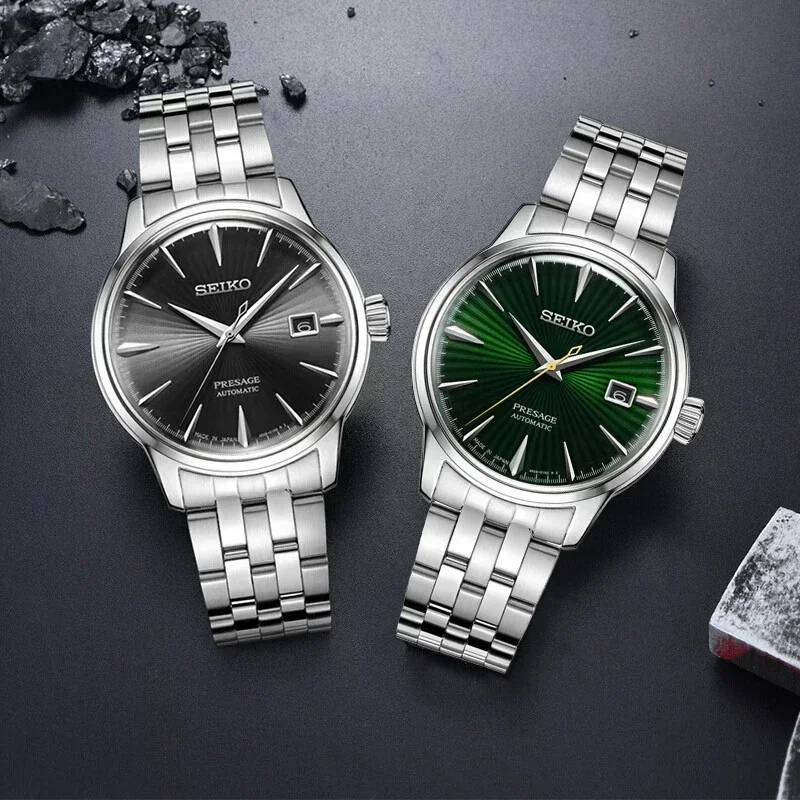 SEIKO Presage оригинальные часы мужские автоматические механические японские часы из нержавеющей стали для бизнеса и отдыха модные наручные мужские часы (art.: 3920ca3db45fb) - 3920ca3db45fb