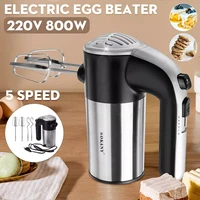 800w electric hand mixer whisk egg beater cake baking home handheld small automatic mini cream food whisk blenders kitchen