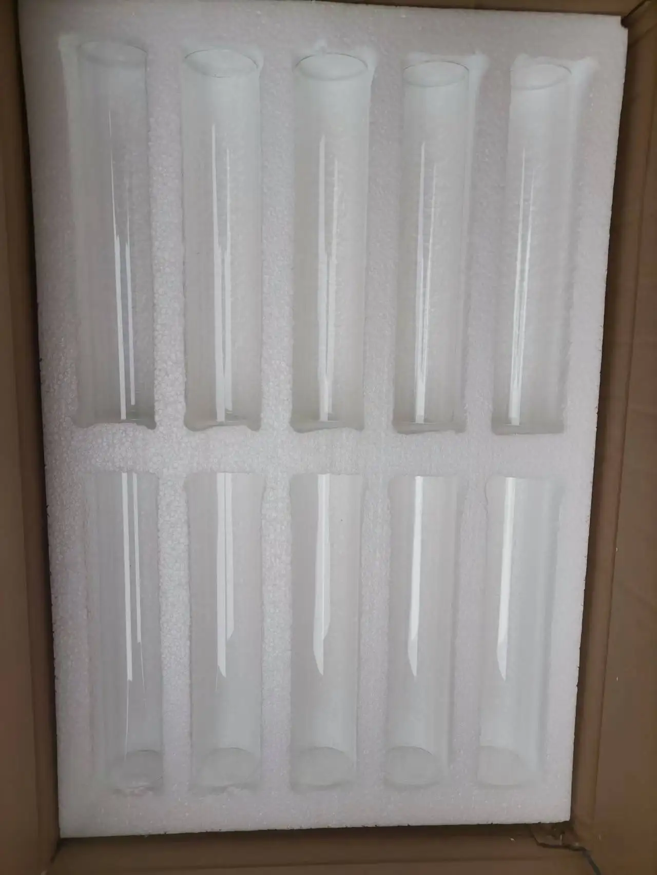 

Стеклянная фотосвеча, высота 25 см, можно использовать настоящие свечи, 100 шт.