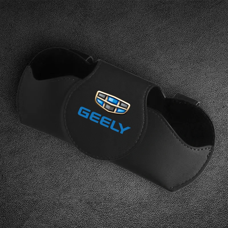 

Автомобильный солнцезащитный козырек, чехол для карт, зажим для очков, для Geely Atlas Boyue NL3 X6 EX7 Emgrand X7 SUV GT GC9 Borui Coolray