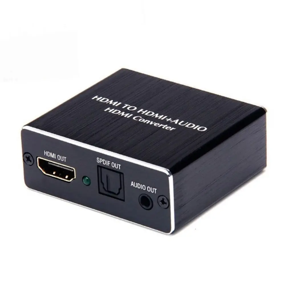 

Electronic 4Kx2K SPDIF 5.1 Converter Audio Extractor Splitter HDMI-compatible Sound Extraction