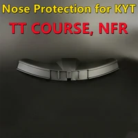 motorcycle helmet accessories capacetes nose guard for kyt tt course nf r nfr casco moto black nose protector removable