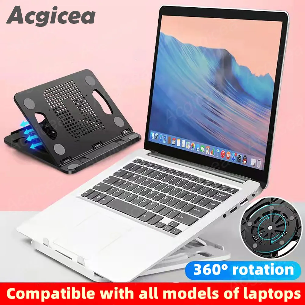 Adjustable Laptop Stand Foldable Laptop Bracket For Macbook Notebook iPad Nonslip Universal Table Base Holder Laptop Accessories