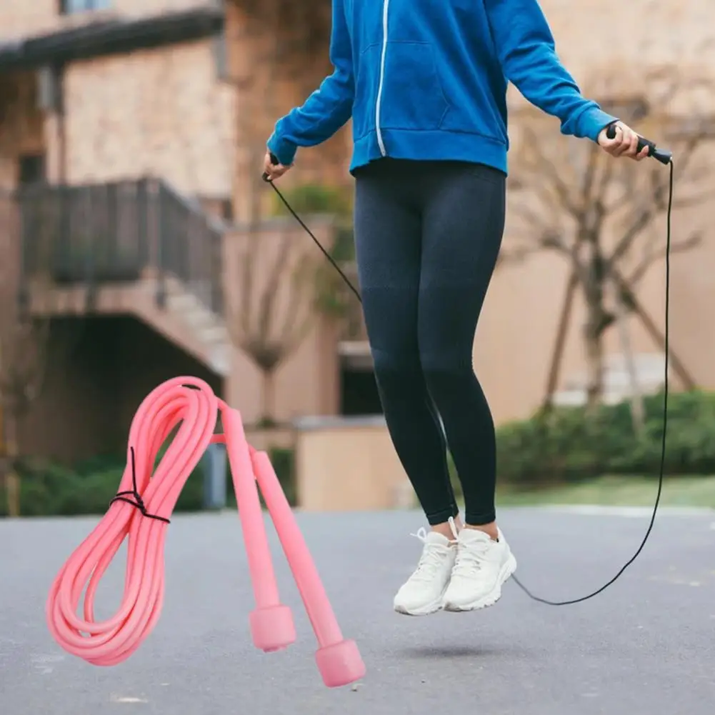 

Speed Jump Rope Smooth Spinning Non-slip Fitness Equipment Tangle-Free Soft Skipping Rope for Student