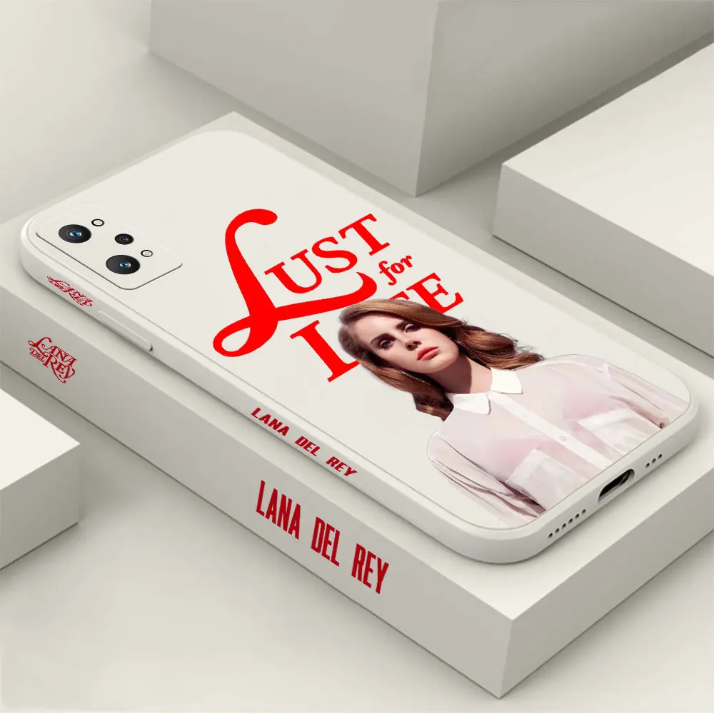 

Lana Del Rey Singer Phone Case For Realme 11 10 9 8 8I 7 7I 6 5 3 9I C17 6S 5S 5I 10A GT NEO 5 3 2 2T SE Pro Plus 5G Cover Cqoue