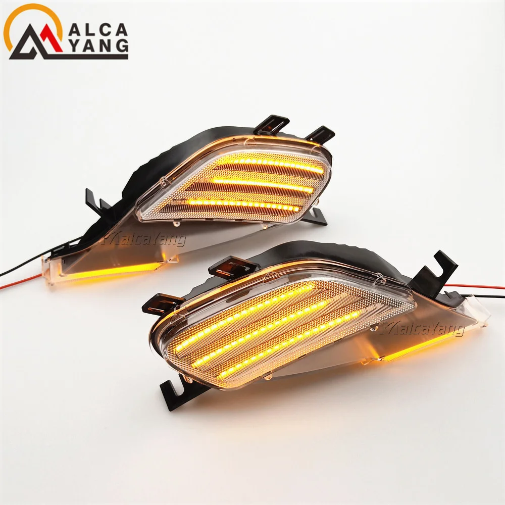 2 шт. для Porsche Cayenne 955 2003 2004 2005 2006 динамические последовательные светодиодные