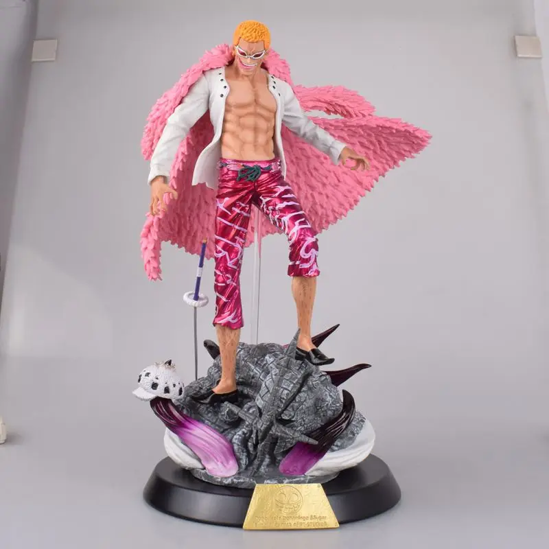 

Anime One Piece GK Donquixote Doflamingo 35cm PVC Action Figures Collection Model Toys
