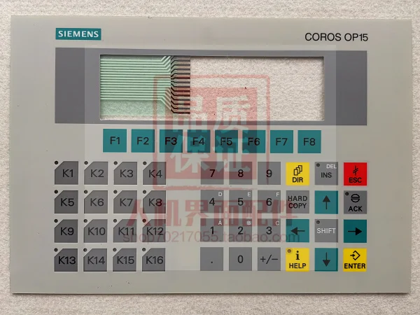 

COROS OP15 6AV3 515 6AV3515-1MA20-1AA0 MEMBRANE SWITCHES