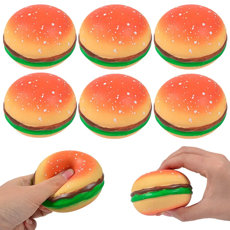 

Decompression hamburger kneading toy venting bread slow rebound toy