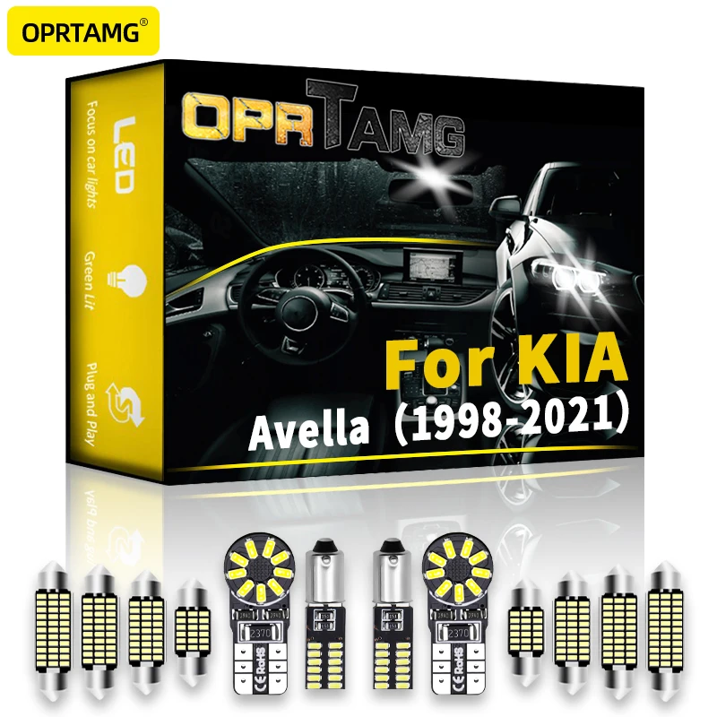 

Светодиодная лампа для салона автомобиля KIA Avella 1998 1999 2000 2001 2002 2003 2004 2005 2006 2007 2008-2021