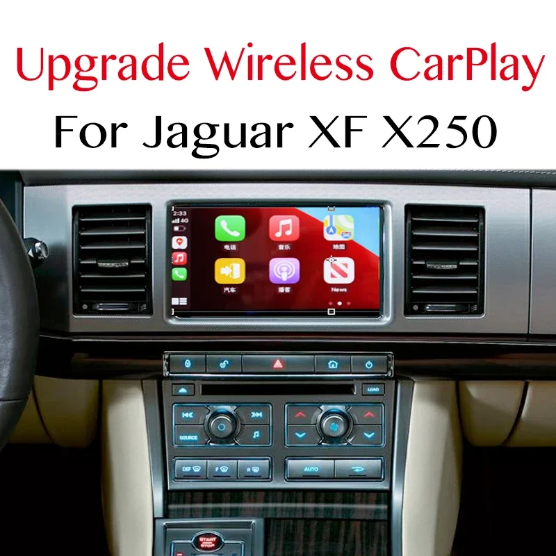 

Для Jaguar XF X250 2007-2015 Автомобильный Радио IPS Стерео Экран Bluetooth Приемник Мультимедийные Плееры Carplay GPS Навигация Android 5G