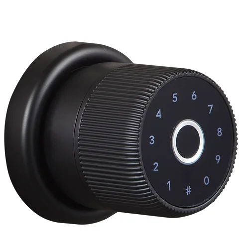 

Round Knob Digital Door Lock Apartment Office Biometric Fingerprint TTlock Intelligent Door Lock