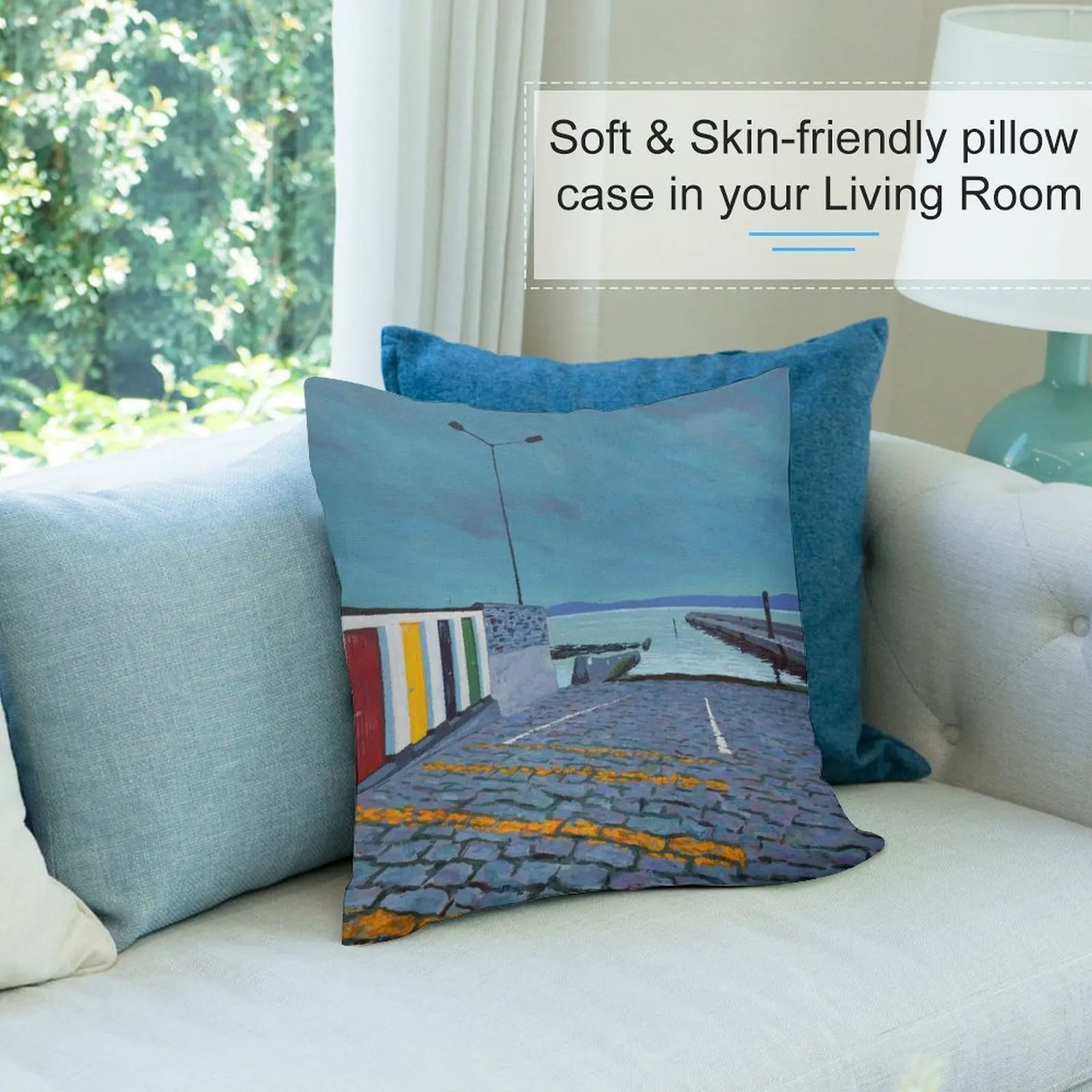 Enniscrone Pier County Sligo Ирландия диванная подушка подушки для дивана рождественские