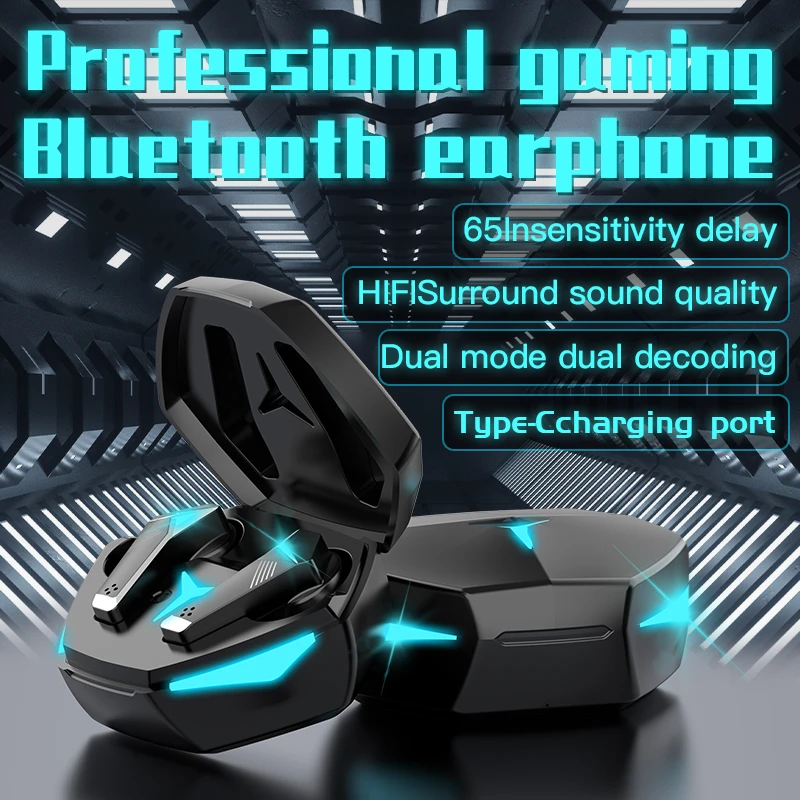 

T33/R05 TWS Bluetooth Earphones Wireless Fone HiFi Sound Headphones with Mic Gaming Headset Stereo Sports Earbuds Touch Control