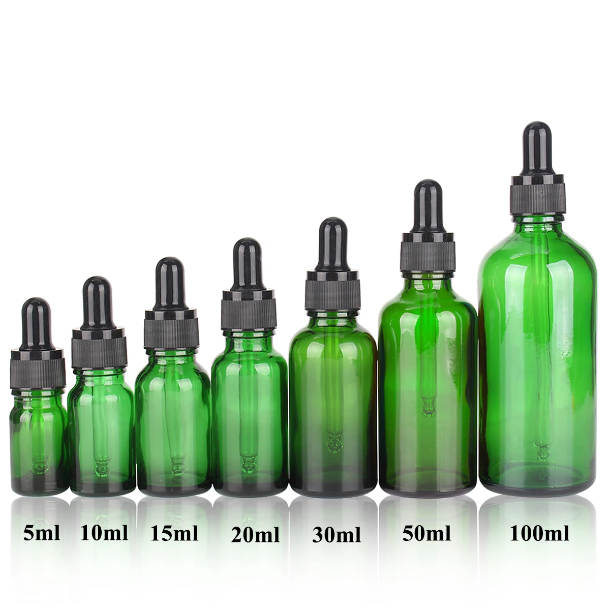 Aromatherapy Bottles With Glass Pipettes