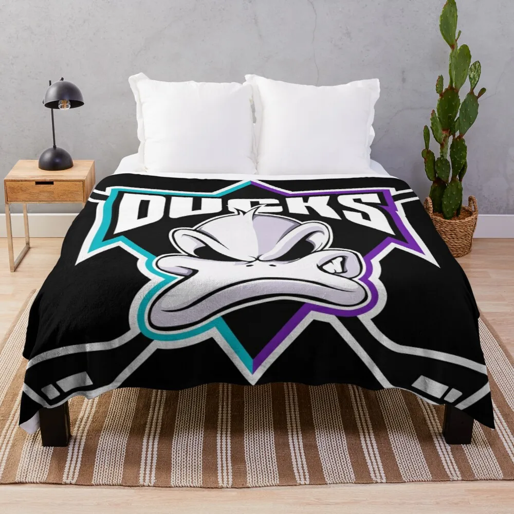 

Mighty Ducks reboot Throw Blanket Thin Blanket Retro Blankets Blankets For Baby