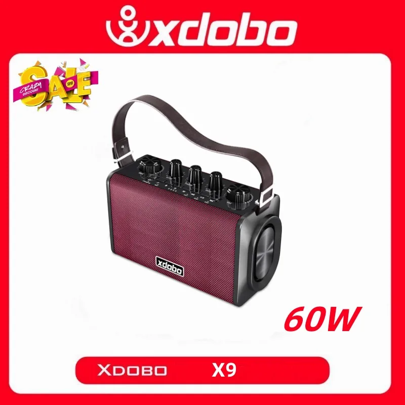 Bluetooth-Колонка XDOBO X9, 60 Вт, водостойкая IPX5