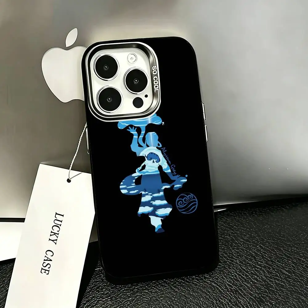 Чехол для телефона Katara Avatar The Last Airbend для iPhone 17, 16, 15, 14, 13, 12, 11 Plus, Pro Max, XS, цветной серебристый чехол-накладка (art.: 3920da8a60835) - 3920da8a60835