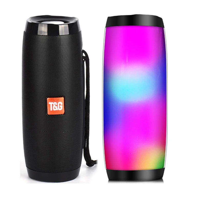 

TG157 Outdoor Creative Gift Bluetooth Speaker Colorful Melody Colorful LED Light Bluetooth Speaker