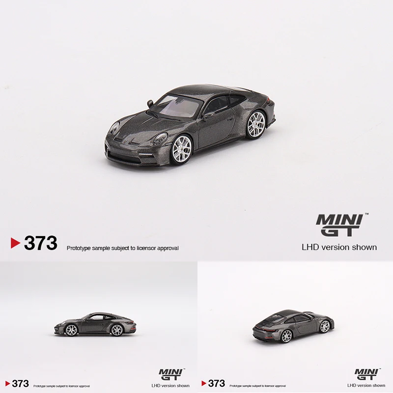 

MINI GT 1:64 911 992 GT3 Touring Agate Grey Metallic Alloy Diorama Car Model Collection Miniature Carros Toys 373 In Stock