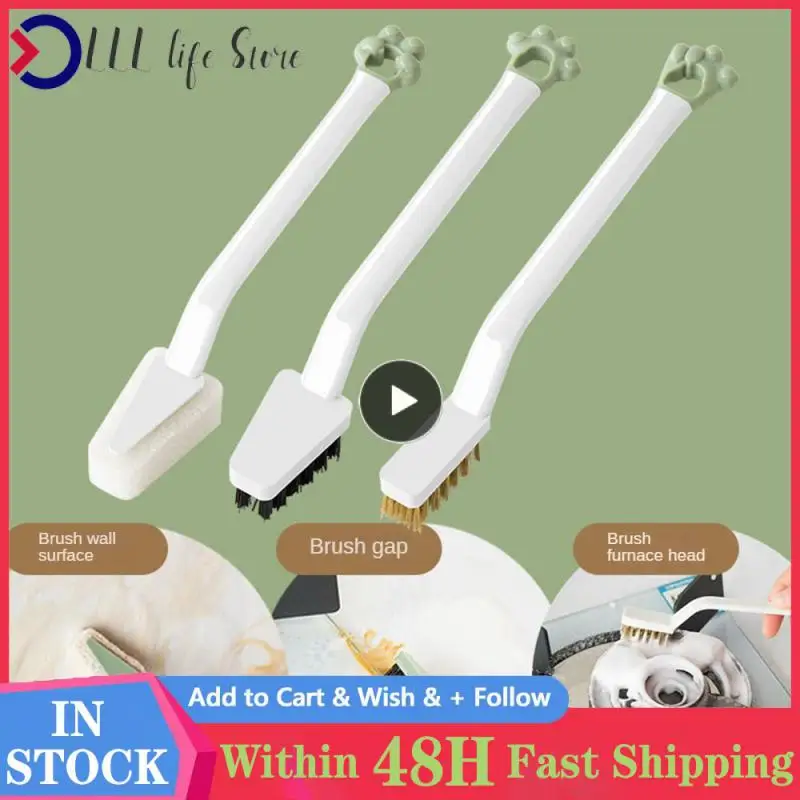 

Household Small Brush Long Handle Pot Washing Brush Non-stick Pan Kitchen Dishwashing Brush Cleaning Tool Decontamination