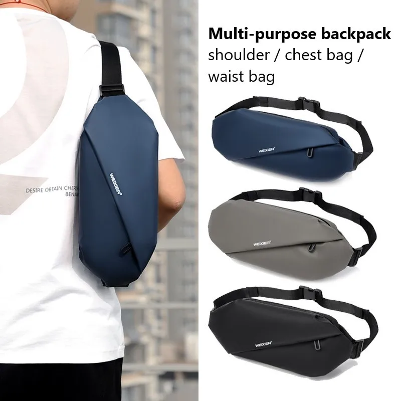 

Outdoor Man Belt Pouch Sports Men's handbag 2022 Casual Cycling Small Waist Pack Crossbody Bag Shoulder Bag Men's Crossbody Ches