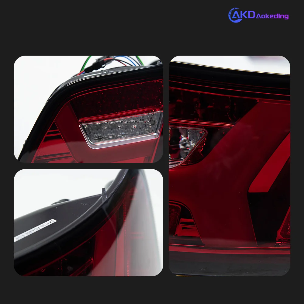 Задние фонари детали для стайлинга Audi A6 C6 задняя фонарь 2008-2012 обновленные