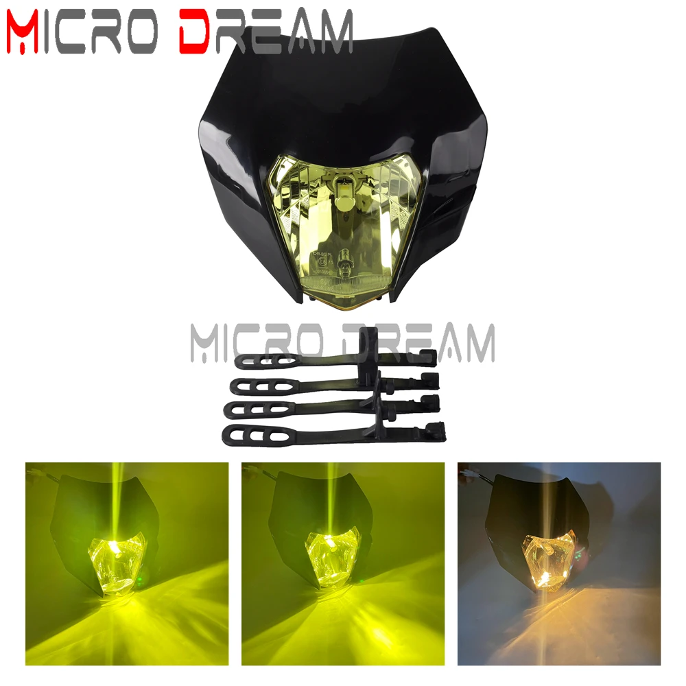 Для TC TX TE 125 300 FC FE FX 250 350 EXC EXC-F 450 SMC R внедорожная мотоциклетная фара головного света