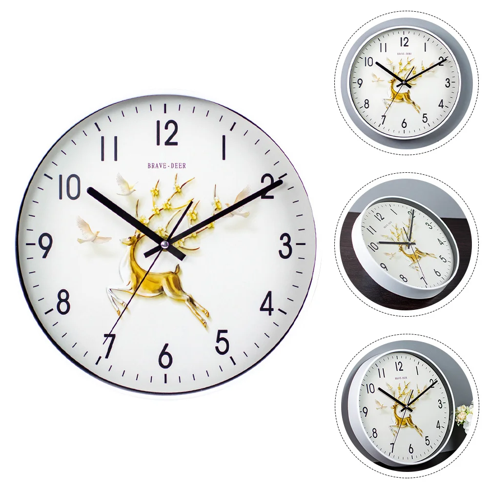 

Wall Clock Clocks Bedroom Non Mute Round Digital Watch Kitchen Large Frame Ticking Mounted Silent Office Outdoor Modern Vintage