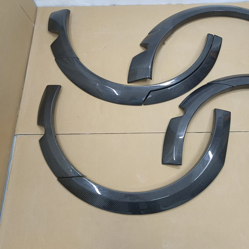 Углеродное волокно широкополосный боковой модификационный корпус крыло для Tesla