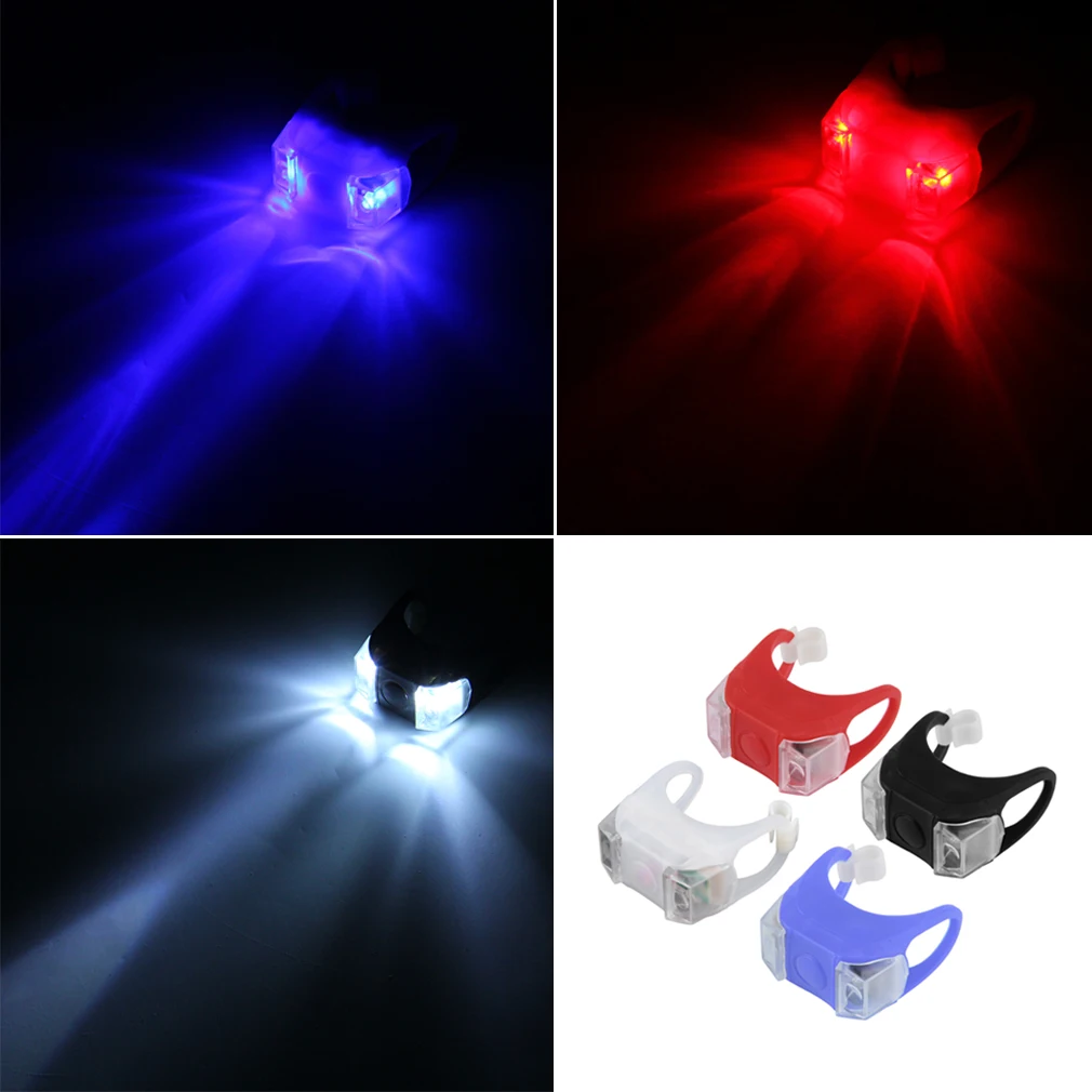 

2016 Newly Ultra Bright 3 Mode Bike Bicycle Cycling MTB Head Front Light Rear LED Flash Lamp include battery Bike Accessories