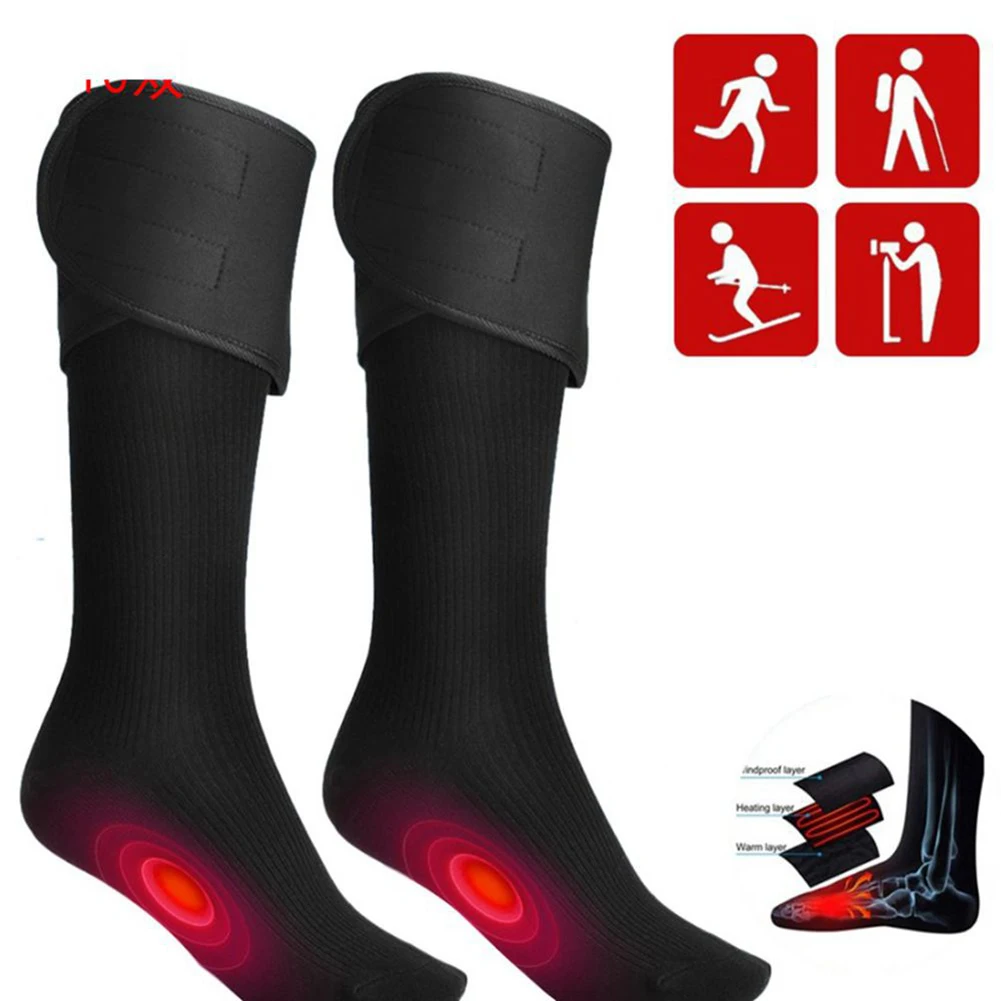 

1 Pair Soft Snowboard Sports Heating Socks Women Men Foot Warmer for Winter Warm Outdoor Thermal Socks Cycling Trekking Skiing