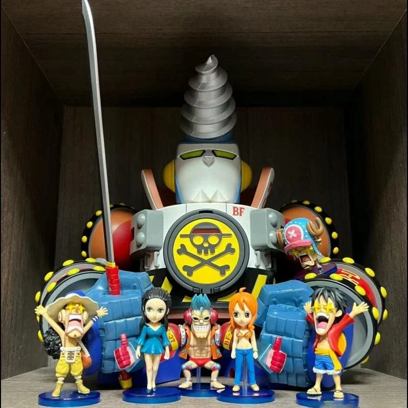 В наличии One Piece Wcf стальной пират общий Гига Звездные глаза Луффи Usopp фотография