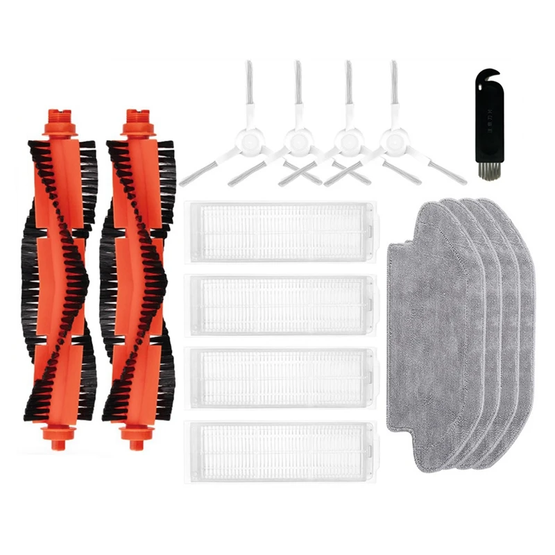 

For Xiaomi Robot Vacuum Mop 2S Cleaner XMSTJQR2S Replacement Parts Main Brush Side Brush Hepa Filter Mop Cloths Rag