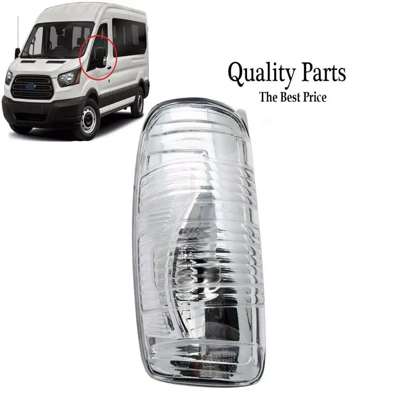 

Fit For Ford Transit 2013 Side Mirror Signal White Left 1 Piece 1847387