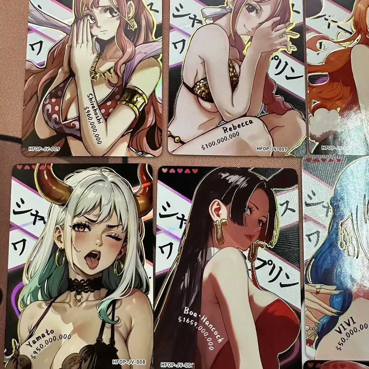 Аниме One Piece Boa Hancock Nico Robin Nami Vivi Yamato Uta Коллекционные карты сделай сам игрушки