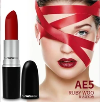 new matte lipstick high quality metal tube bullet lipstick waterproof long lasting red lipstick makeup lips cosmetics t2111