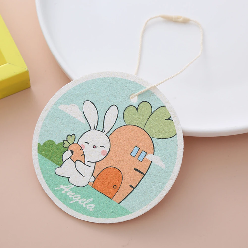 

Cute Cartoon Dishwashing Wipe Practical Dish Cleaning Cloth For Home Kitchen