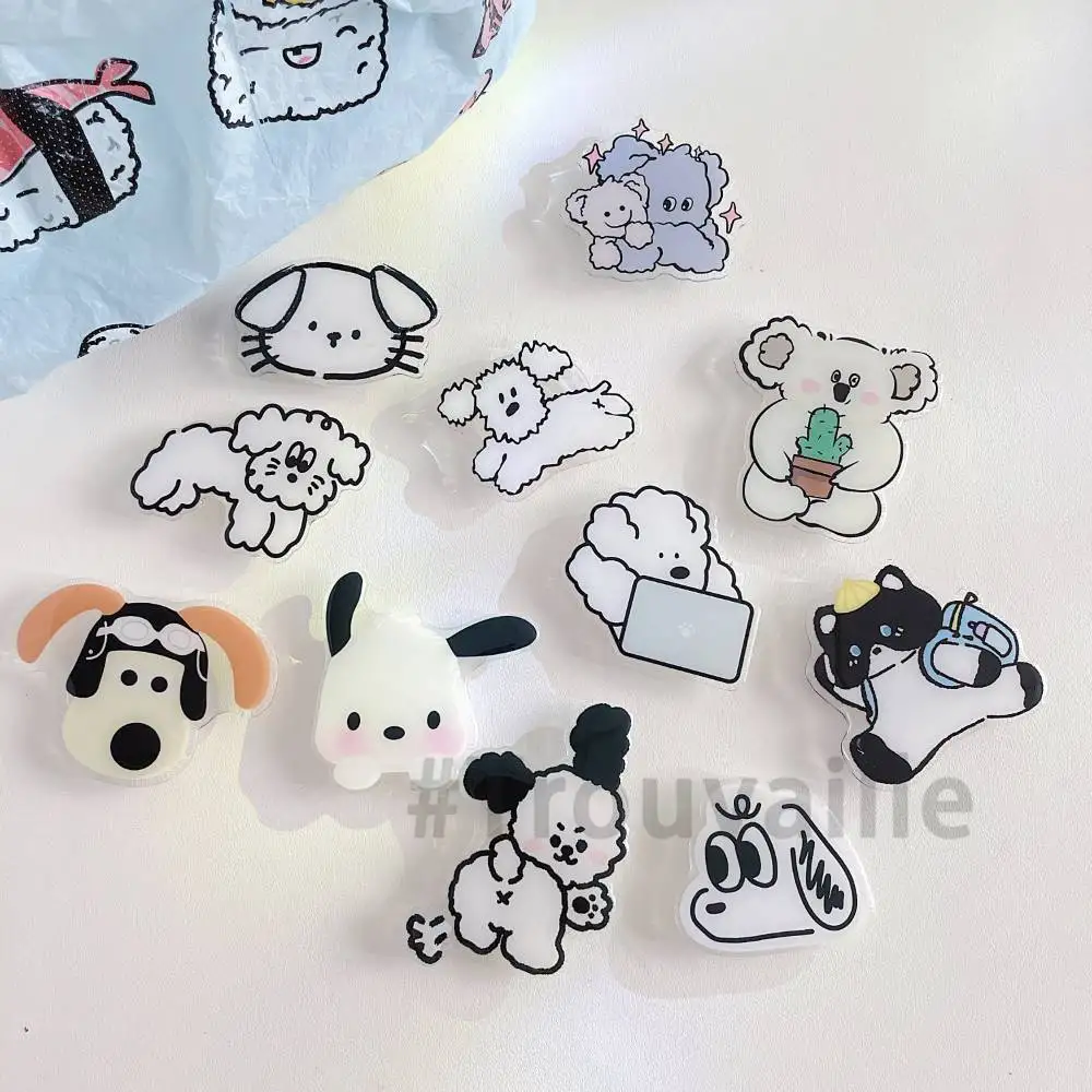 Trouvaille акриловый держатель для мобильного телефона с мультяшным рисунком милый