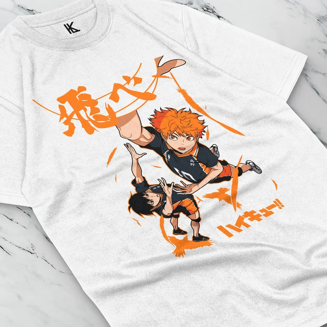 Haikyuu Ханната Кагеяма новая рубашка унисекс аниме