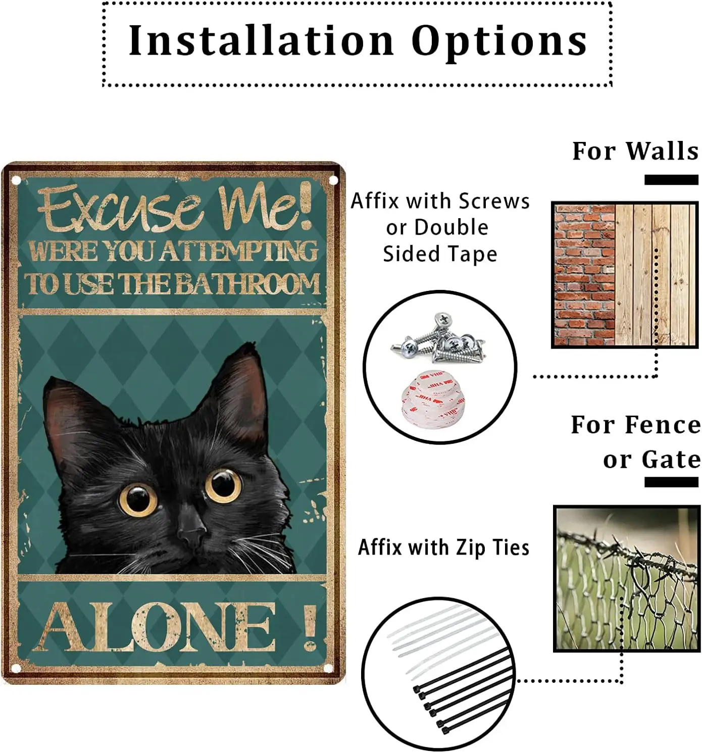 Небо так называются и мы должны пойти Ретро металлическая жестяная вывеска