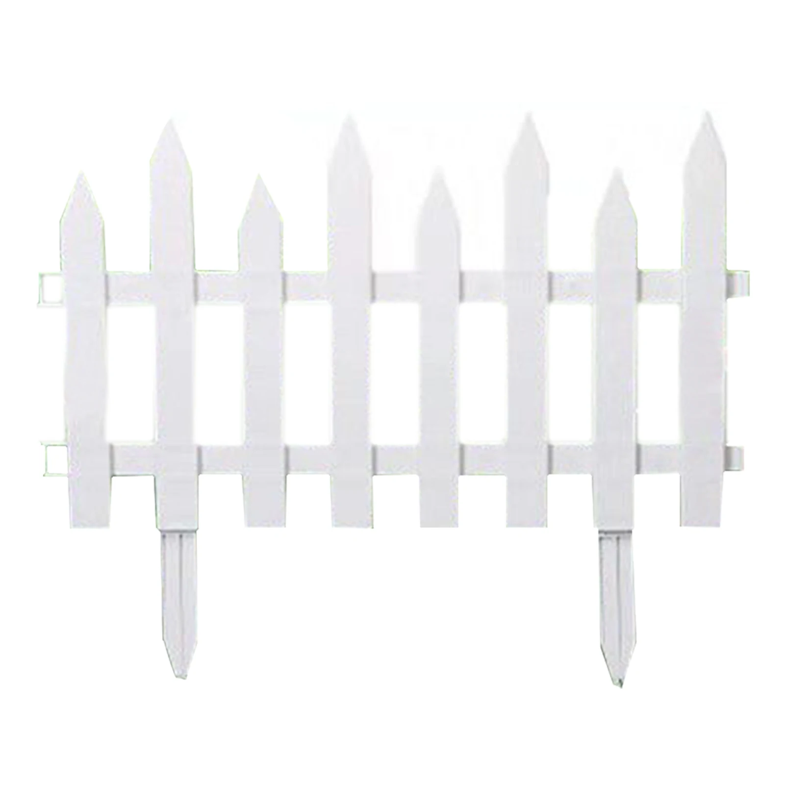 

Easy Install Flowerbeds Home Decor Garden Picket Lightweight Landscape Plastic White Edgings Multi-Purpose Path Panels Wedding
