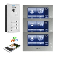 video intercom system 2 wired smart home doorbell camera waterproof night vision gate intercom villa