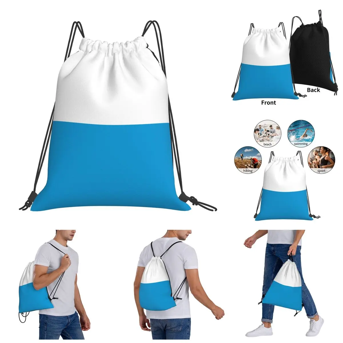 

Сумки на шнурке, сумка для спортзала, флаг Баварии (полосатый), рюкзак Geek Graphic Cool Field pack