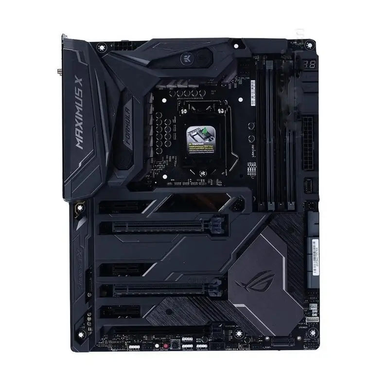 

Материнская плата ASUS ROG MAXIMUS X FORMULA Mining, материнская плата 1151, процессор Intel Core i7 i5 i3 DDR4 64 Гб Z370 M.2 PCI-E 3,0 X16 ATX