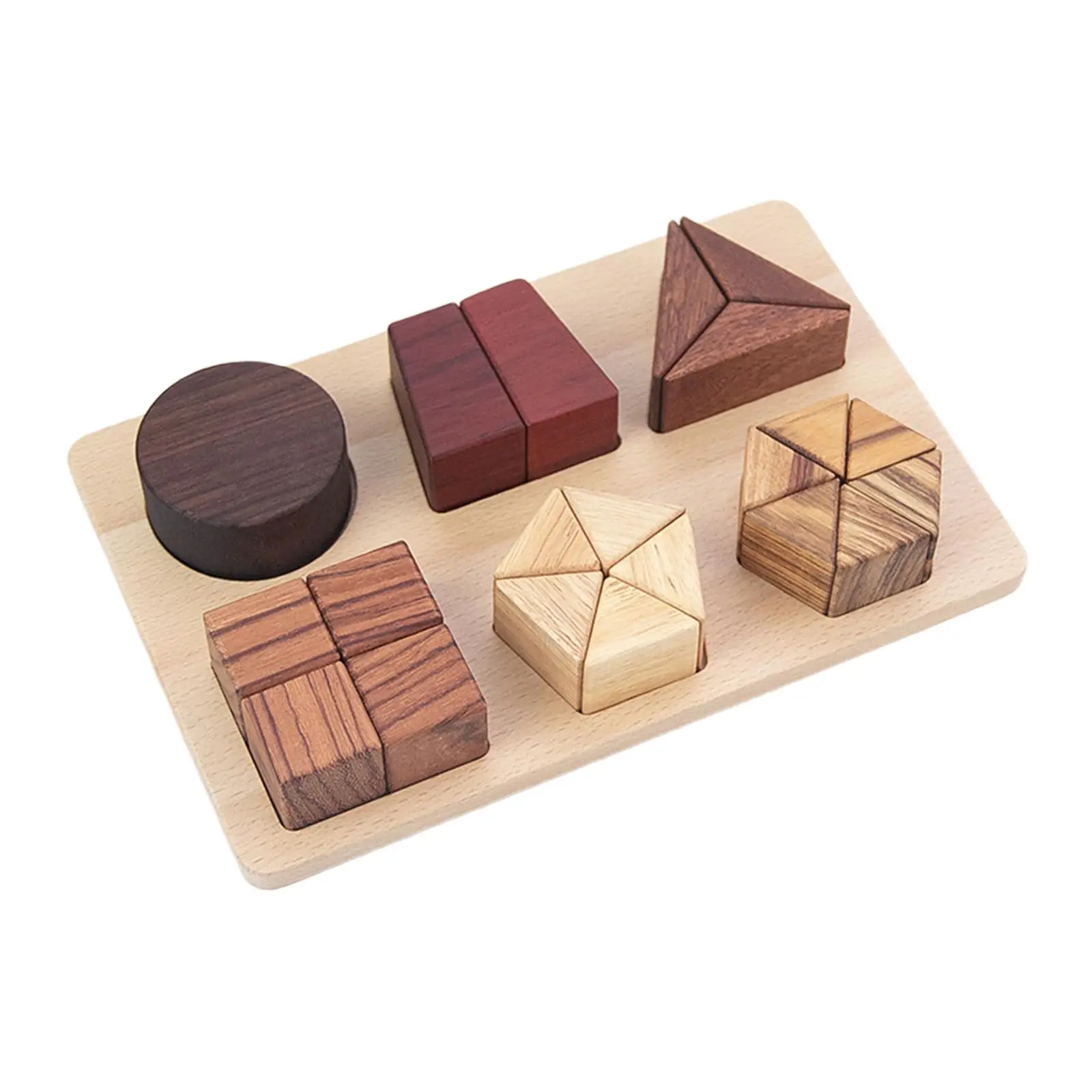 

Wooden Shape Sorter Geometry Board Toys for Children 3 4 5 6 Years Old Gifts